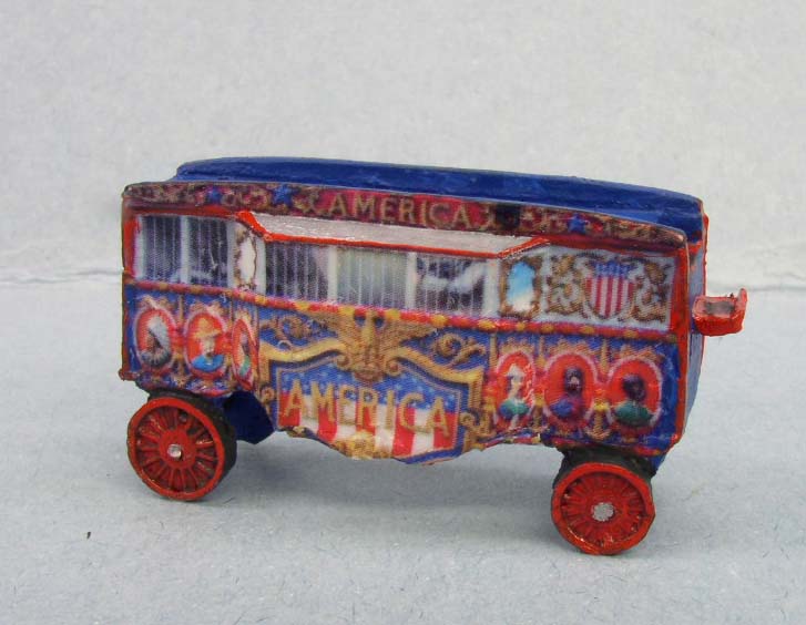 thumbnail image 2 of Add Vintage Charm: Royal American Shows Office Circus Wagon Kit - HO Scale (1:87) By Circus City Decals 2 of 6