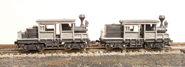 N scale 18-ton Climax A geared steam locomotive