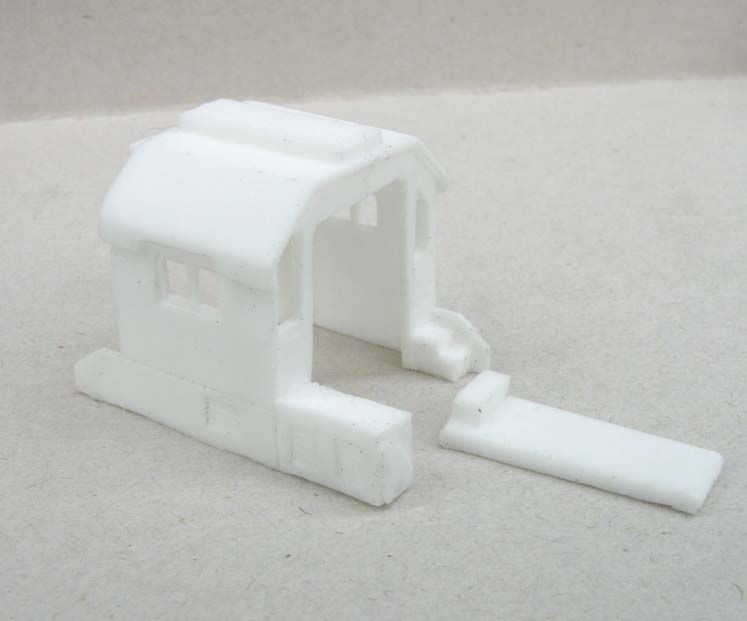 N scale Whitcomb italian D143 cab casting