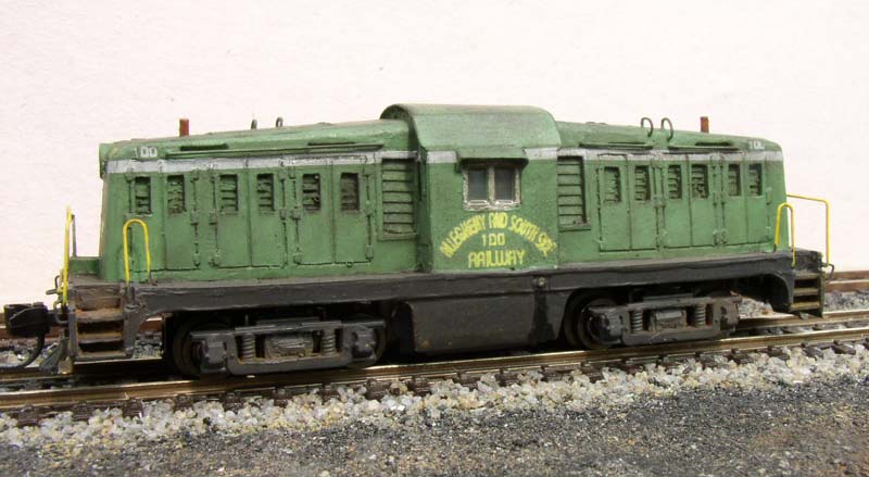 N scale Whitcomb 65-ton centercab slant