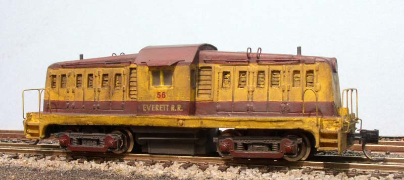 N scale Whitcomb 65-ton centercab straight